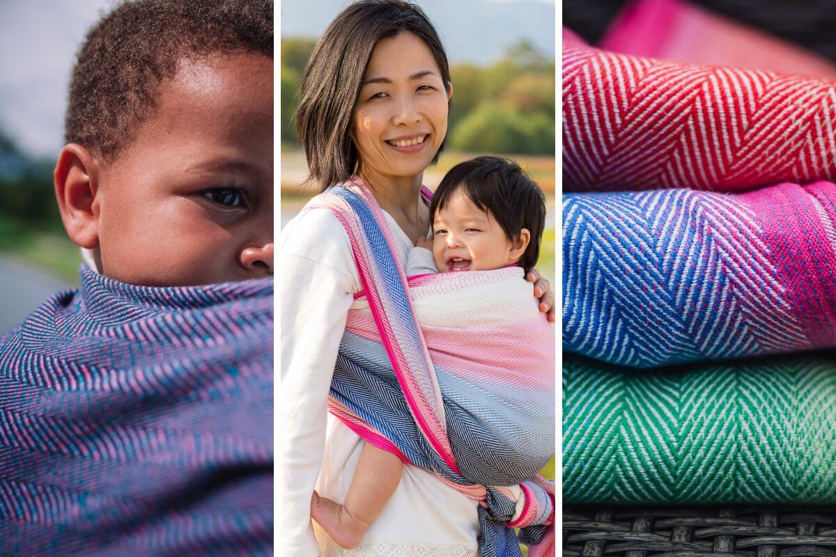 DIDIMOSのベビーラップ　lisca サイズ5 究極に柔らかい新生児におすすめのリスカシリーズの紹介