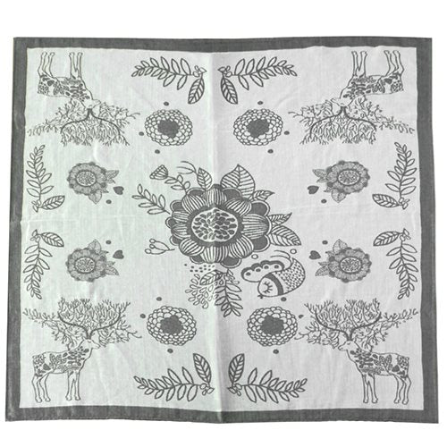 ディディモス 魔法の森 モノクローム サイズ5 didymos ベビーラップ ブランケット オーガニックコットン100％ 魔法の森 モノクロム｜ベビー