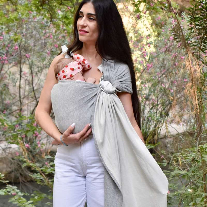 DIDYMOS スリング ダブルフェイスチャコール ベビーラップとスリング