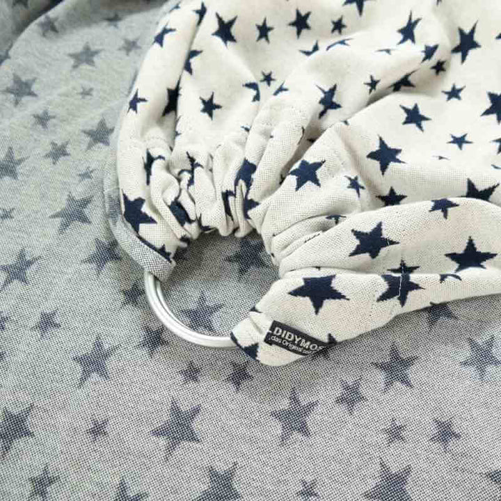 新生児から安心して使えるスリング｜ディディモス ダブルフェイス スター