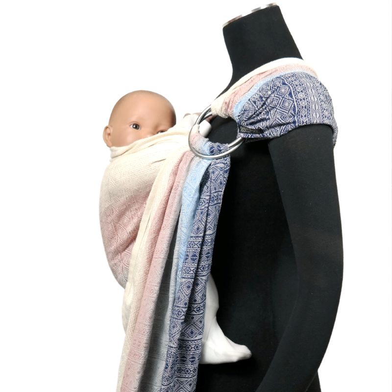 DIDYMOS スリング グラデーション ピンク×ブルーの縦グラデーションが美しいスリング 初心者にも安心