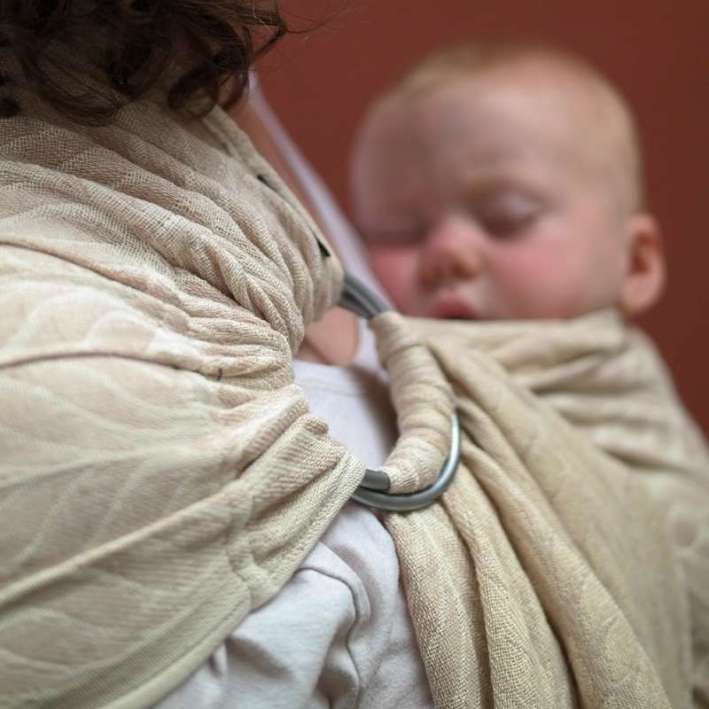 新生児から3歳以上にも使えるスリング｜ディディモス ヘンプ混 シルク