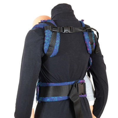 骨盤に優しいアジサイ柄抱っこ紐のウエストベルト