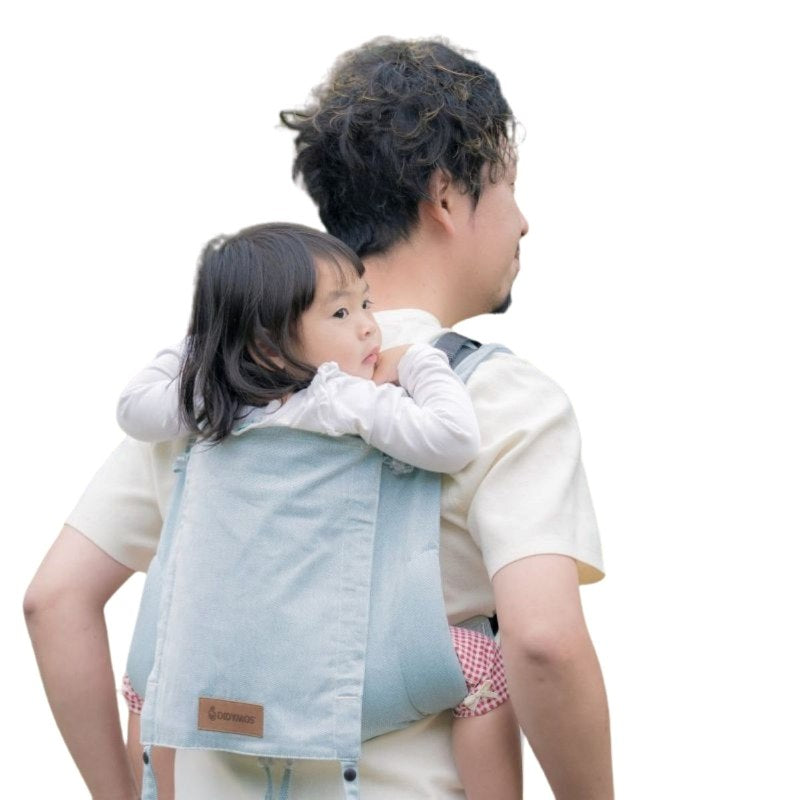おんぶ リュック感覚で簡単装着｜爽やかなオーシャンブルー