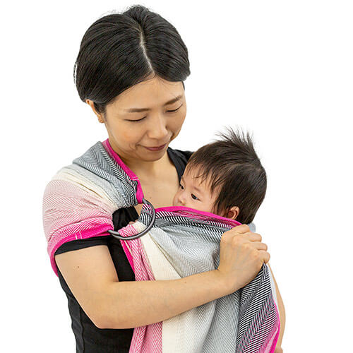 新生児から安心して使えるスリング｜ディディモス ダブルフェイス