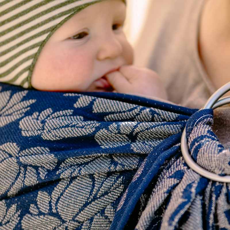 新生児から3歳以上にも使えるスリング｜ディディモス ヘンプ混 シルク