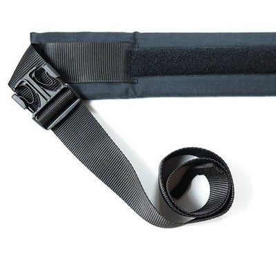 バックル式抱っこ紐の長さ調節可能なベルト
