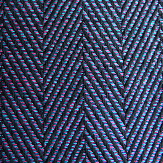 青紫色のストライプ模様の布地