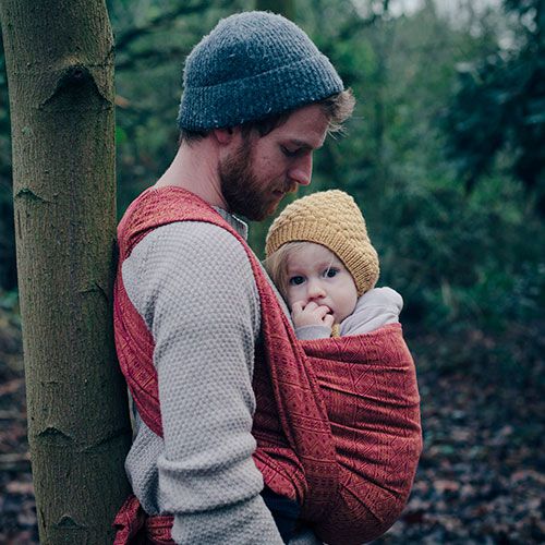 ディディモス ベビーラップ prima ruby mandarin Prima Ruby Mandarine Woven Wrap by Didymos - Little Zen One