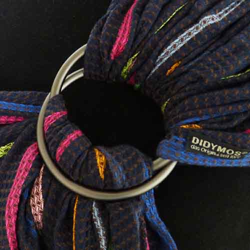 DIDYMOS スリング 紫 ピンク♡ 新生児から3歳以上まで使えるおすすめのスリング 楽な抱き心地