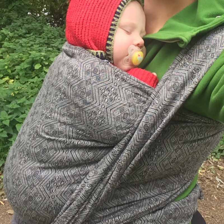 DIDYMOS 　ウィンターナイト　ウール混サイズ3 ベビーラップ 新生児から体重制限がなく抱っこやおんぶに使える