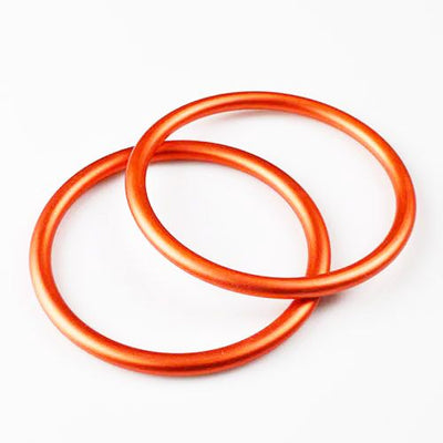 ベビースリング用のリング、オレンジ色