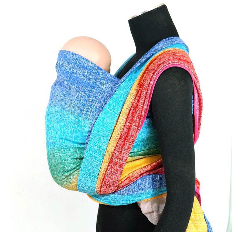 抱っこ紐 ベビーラップ 新生児から体重制限なく抱っこやおんぶ