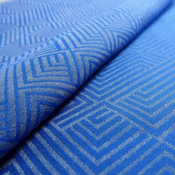 DIDYMOS ディディモス　抱っこひも 青色 幾何学模様　説明書付き DIDYMOS ディディモス抱っこひも 青色 幾何学模様説明書付き