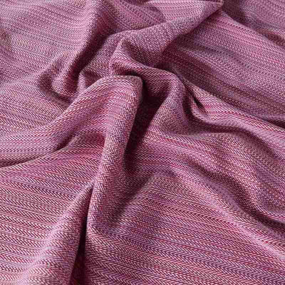 ディディモスのリスカ織のピンク色をした一枚布抱っこ紐