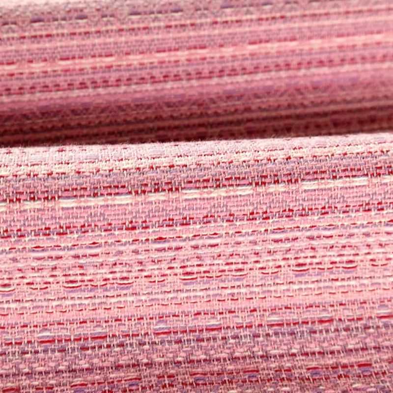 白と赤と紫とピンクの糸で織られたディディモスの織物